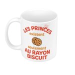 Mug cramique les princes existent seulement au rayon biscuit