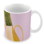 Mug céramique tasse tasse banane cactus sur fond blanc Mug céramique tasse tasse banane cactus sur fond blanc