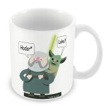 Mug cramique tasse game of geek hodor yoda game of thrones star wars 1 humour