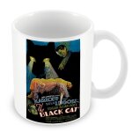 Mug céramique tasse vieille affiche anglaise de film the black cat rétro poster cinéma vintage Mug céramique tasse vieille affiche anglaise de film the black cat rétro poster cinéma vintage