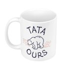 Mug céramique tata ours famille polaire animal tante cadeau Mug céramique tata ours famille polaire animal tante cadeau