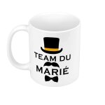 Mug cramique team du mari smoking mariage marie gentleman tuxedo
