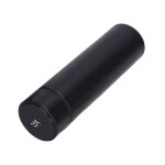 Mug de camping isotherme el�gant en acier inoxydable ¿ indicateur de temp�rature a led, l�ger et portable ...