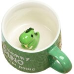 Mug c�ramique 3d animal cach� 350 ml