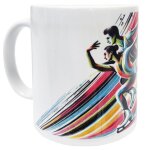 Mug en céramique blanche patinage artistique Mug en céramique blanche patinage artistique