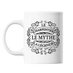 Mug charpentier le mythe la l�gende blanc tasse cadeau personnalis�