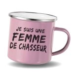 Mug chasseurs - je suis la femme d'un chasseur cadeau chasse, mug chasse chasseurs humoristique Mug chasseurs - je suis la femme d'un chasseur cadeau chasse, mug chasse chasseurs humoristique