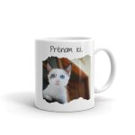 Mug chaton - personnalisable avec pr�nom - chat, f�lin, passion animaux - neuf et emball�