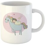 Mug cupoffee mug tasse a th en cupramique animaux colors fille endormie et licorne pour enfants pyjamas ...