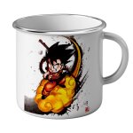 Mug emaill mtal goku nuage magique kinto dragon ball z manga