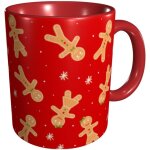 Mug en forme de bonhomme en pain d'epices, couleur interieure - large tasse a the, cafe et chocolat chaud ...