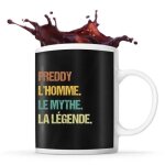 Mug - freddy - mythe l�gende vintage - c�ramique - 325 ml - r�sistant lave - vaisselle