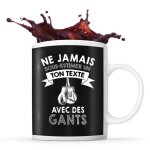 Mug gants boxe pr�nom m�tier age personnalisable tasse dr�le pour boxeur id�e cadeau anniversaire no�l ...