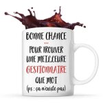 Mug gestionnaire ca n'existe pas tasse cadeau travail métier départ retraite collègue anniversaire noël ... Mug gestionnaire ca n'existe pas tasse cadeau travail métier départ retraite collègue anniversaire noël ...