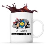 Mug super gestionnaire tasse caf th mtier dpart retraite collgue travail