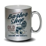 Mug gris pailleté vintage barber shop old school . cadeau fête des mères, fête des pères ou toutes autres ... Mug gris pailleté vintage barber shop old school . cadeau fête des mères, fête des pères ou toutes autres ...