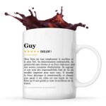 Mug guy avis soeur recommandation tasse fr�re cadeau anniversaire no�l bro
