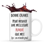 Mug hana� ca n'existe pas tasse cadeau pr�nom surnom nom de famille anniversaire no�l