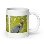 Mug h�ron, le chasseur immobile du bord de l'eau 567 ml