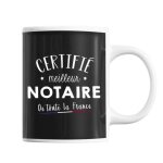 Mug homme notaire meilleur de france tasse noir m�tier