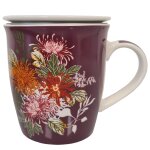 Mug avec infuseur bohemian prune Mug avec infuseur bohemian prune