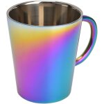 Mug inox, tasses a caf en acier inoxydable, tasses isoles a double paroi, chope a bire de 300ml mug ...