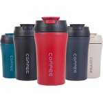 Mug isotherme 400ml - thermos caf etanche en acier inoxydable, tasse isotherme sans bpa, mug isotherme ...