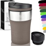Mug isotherme etanche 210ml i thermos caf - th i tasse isole pour caf et th a emporter, double paroi ...