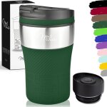 Mug isotherme etanche 210ml i thermos caf - th i tasse isole pour caf et th a emporter, double paroi ...