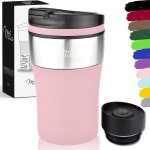 Mug isotherme etanche 210ml i thermos caf - th i tasse isole pour caf et th a emporter, double paroi ...