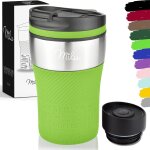 Mug isotherme etanche 210ml i thermos caf - th i tasse isole pour caf et th a emporter, double paroi ...