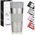 Mug isotherme etanche 350ml i thermos caf - th i tasse isole pour caf et th a emporter, double paroi ...