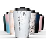 Mug isotherme inox 350ml - tasse thermo a caf & th avec couvercle - isole, etanche, sans bpa - gobelet ...