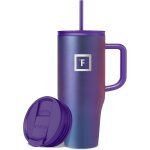 Mug isotherme avec paille et poignée - 1. 2l - gobelet isotherme en inox a double paroi - tasse anti ... Mug isotherme avec paille et poignée - 1. 2l - gobelet isotherme en inox a double paroi - tasse anti ...