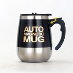 Mug isotherme self stirring voyage inox tasse caf agitation magntique automatique sans fuites d'eau, ...