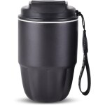 Mug isotherme, thermos caf, thermos isotherme, doublure en acier inoxydable + double bec verseur, mini ...