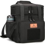 Mug isotherme travel mug helia avec paille en verre durable & brosse de nettoyage etanche sans bpa en ...
