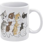 Mug avec joli motif chaton et chat, tasse en porcelaine imprime recto - verso, tasse  caf en cramique, ...