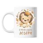 Mug joseph b�b� lion roi cadeau b�b� et naissance