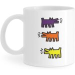 Mug keith haring 10 dessin anim anime tasse a caf tasse a th en cramique tasse a cacao grande capacit ...