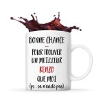 Mug - kenzo - ca n'existe pas homme - c�ramique - blanc - cylindrique