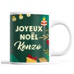 Mug - kenzo - no�l - c�ramique - imprim� - 325 ml
