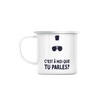 Mug en métal emaillé c'est a moi que tu parles a taxi driver film Mug en métal emaillé c'est a moi que tu parles a taxi driver film