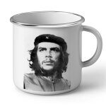 Mug en mtal emaill che guevara communiste cuba activiste