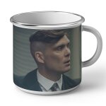 Mug en mtal emaill peaky blinders thomas shelby portrait mafia irlande serie tv