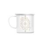 Mug en métal emaillé symboles astraux ciel astrologie esotérisme Mug en métal emaillé symboles astraux ciel astrologie esotérisme