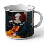 Mug en métal emaillé tim curry clown it stephen king cinema film d'horreur Mug en métal emaillé tim curry clown it stephen king cinema film d'horreur