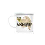 Mug en mtal emaill val de marne 94 dpartement crteil carte ile de france