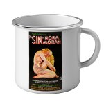 Mug mtal tasse vieille affiche anglaise de film the sin of nora rtro poster cinma vintage