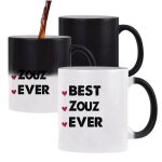 Mug magique best zouz ever idée tasse cadeau couple saint valentin femme anniversaire noël Mug magique best zouz ever idée tasse cadeau couple saint valentin femme anniversaire noël